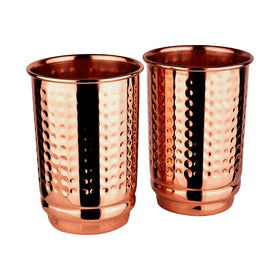 HealthGoodsIn copper drinking cups are unlined and uncoated for pure copper contact