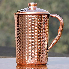 HealthGoodsIn traditional hammered design ideal for mindful water rituals.