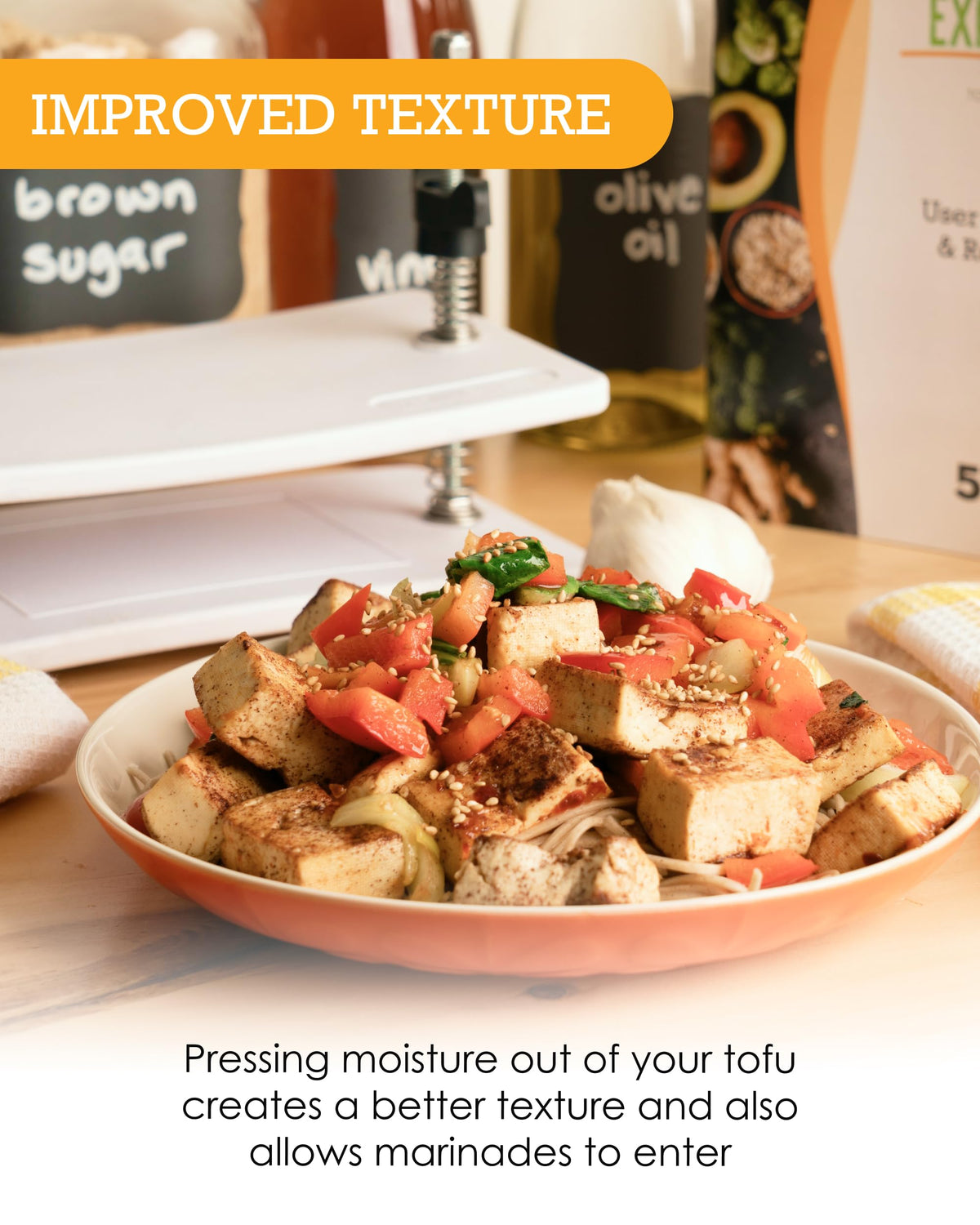 Healthy Express includes five recipes to inspire meals with tofu.