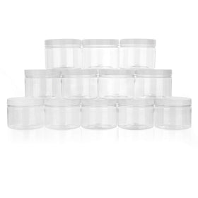 Healthy Packers 8oz jars are compact, stackable, and ideal for small spaces.