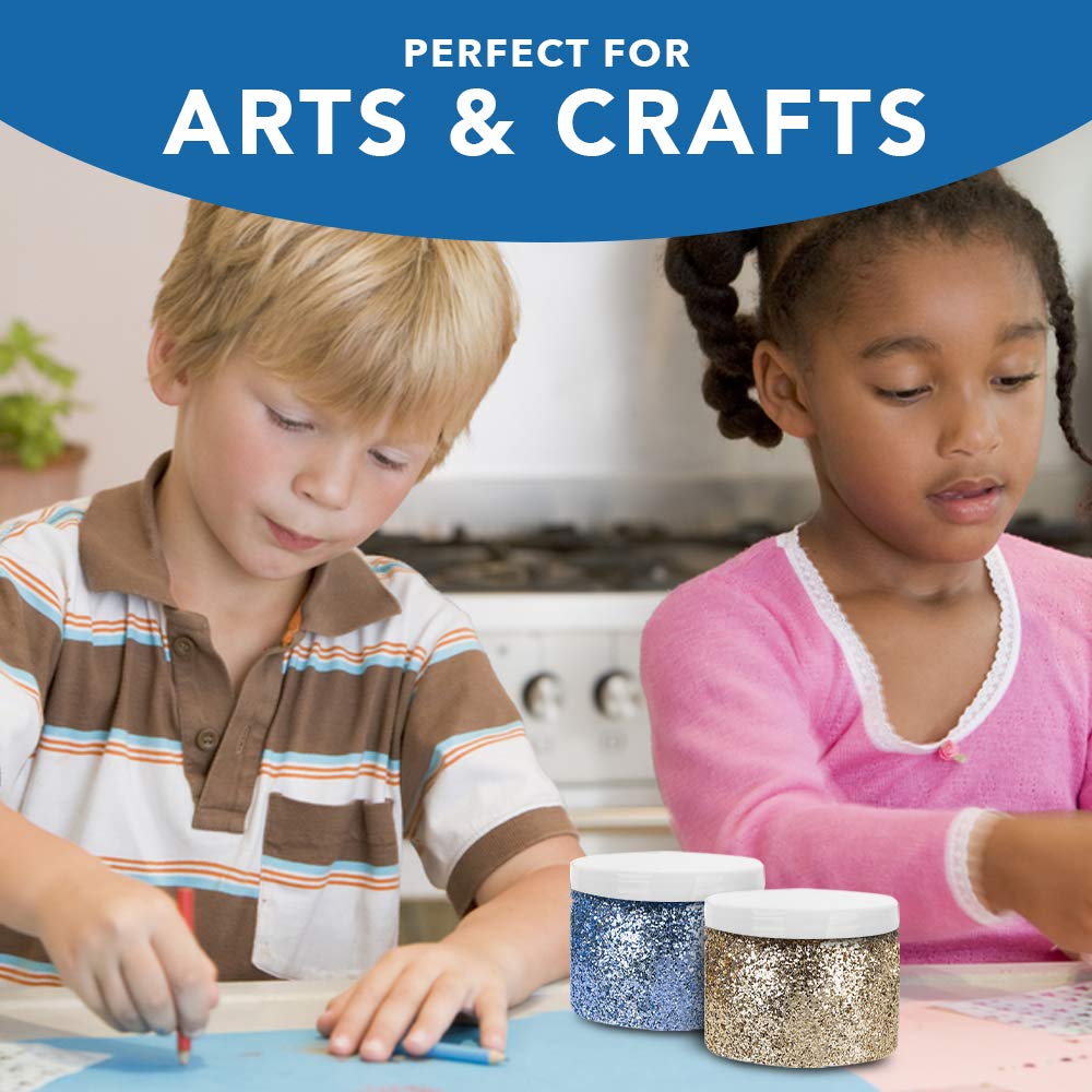 Healthy Packers clear plastic jars support versatile uses from crafts to condiments.