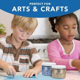 Healthy Packers clear plastic jars support versatile uses from crafts to condiments.