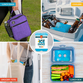 Healthy Packers Cool Pack in a cooler bag provides quick-freeze chill for outings
