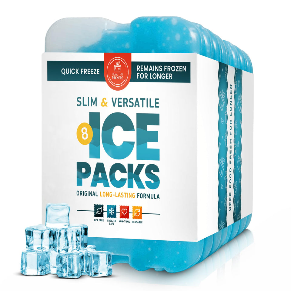 Healthy Packers Cool Pack lunchbox slim ice pack keeps meals cold for hours