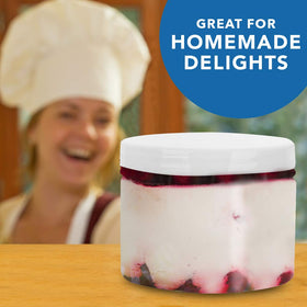 Healthy Packers slime containers suit DIY kits and classroom organization.