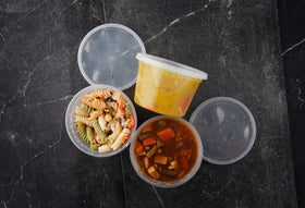 Healthy Packers meal prep on the go, easy to transport.