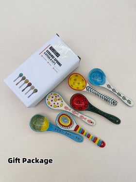 Heart & Home spoons feature hanging holes for wall display.