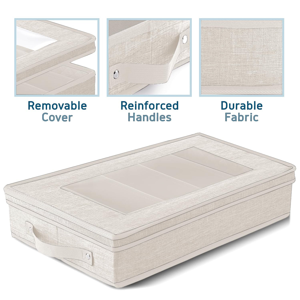 Hearth & Harbor zippered lid keeps contents secure during storage and travel
