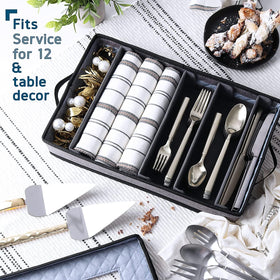Hearth and Harbor storage box clear window lets you see contents at a glance.