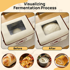 HEATIDEAS countertop setup ideal for bread making and fermentation