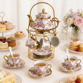 Hebaogugu patio-ready tea service for outdoor entertaining.