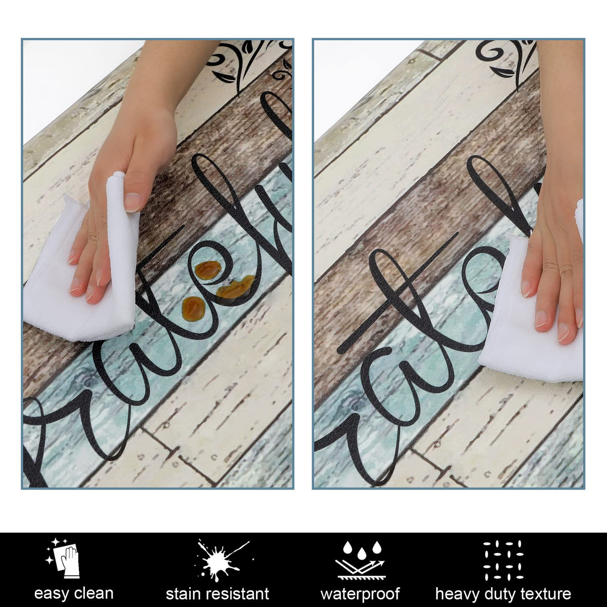 HEBE cushioned foam mat softens steps for fatigue-free standing