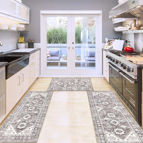 HEBE RUGS accent decor rug brings warmth to kitchen or hallway with everyday usefulness