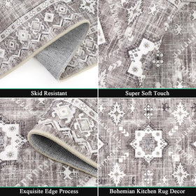 HEBE RUGS non-slip backing keeps kitchen floors steady on busy mornings