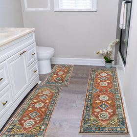 HEBE RUGS hallway runner protects floors and adds style