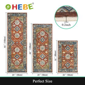 HEBE RUGS non-slip kitchen mats backing prevents slips in busy kitchens