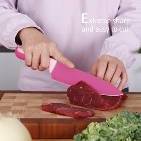 Hecef 5-inch utility knife for versatile kitchen tasks