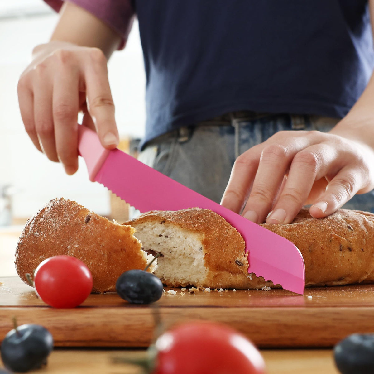 Hecef 6-piece steak knives with dishwasher-safe blades