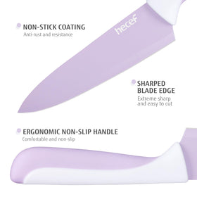 hecef bread knife 8in cuts cleanly for even slices