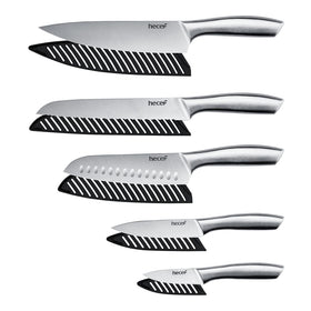 hecef 5-inch utility knife ideal for peeling and trimming tasks
