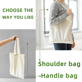 HECTOLIFE blank tote ideal for crafts and personalized gifts