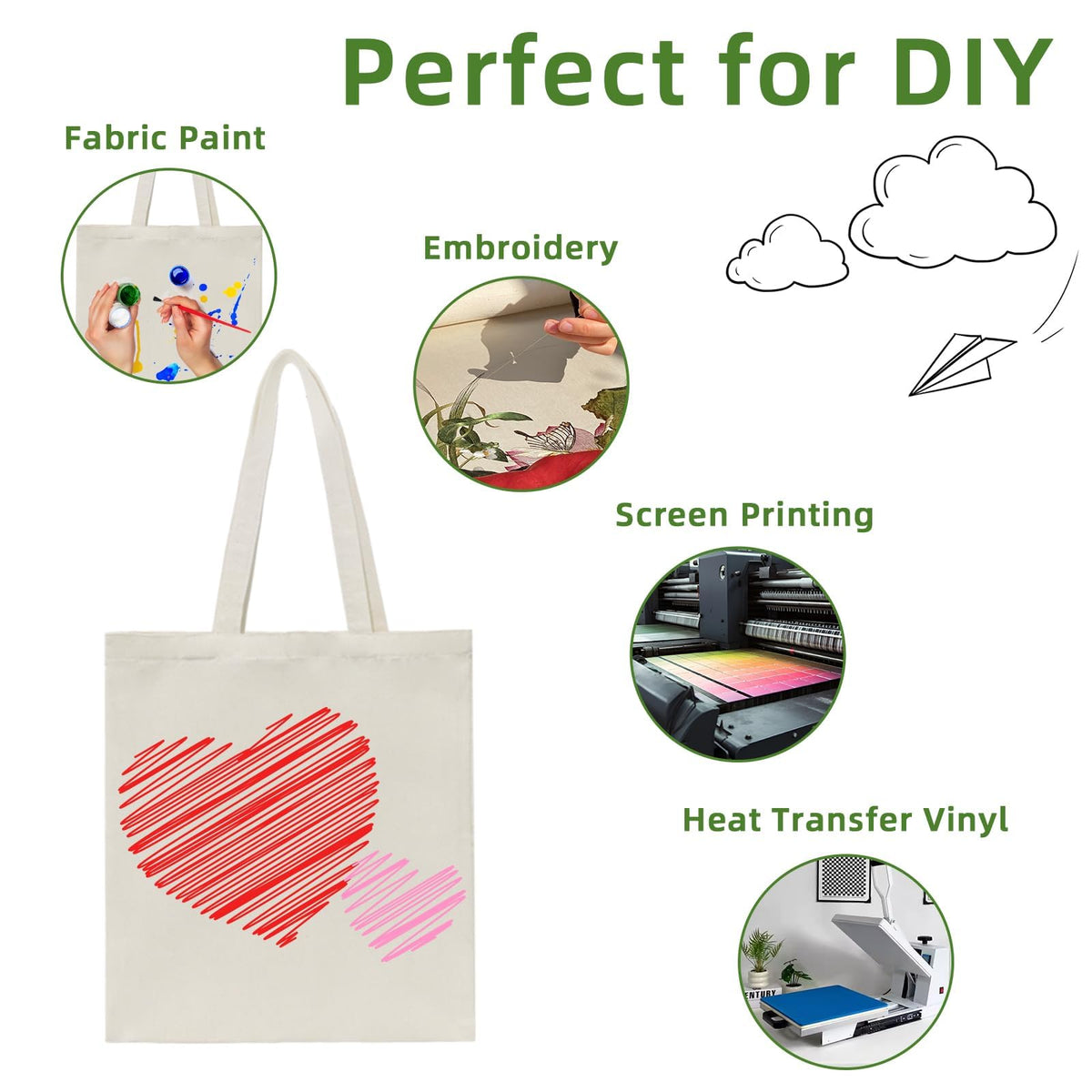 HECTOLIFE eco-friendly tote pack ready for reuse