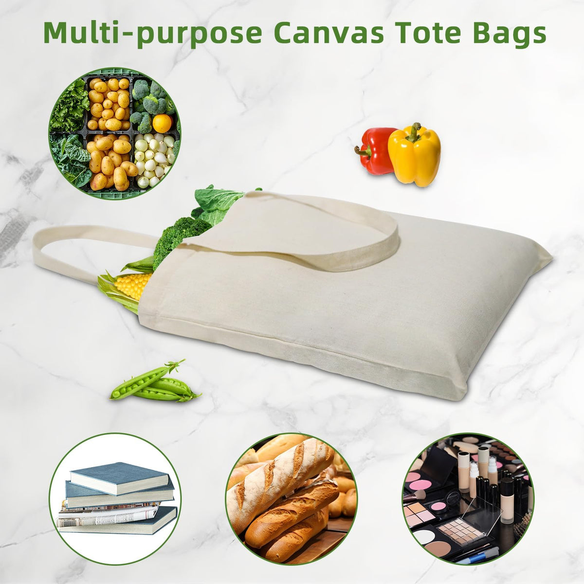 HECTOLIFE multi-use tote suitable for groceries or beach trips