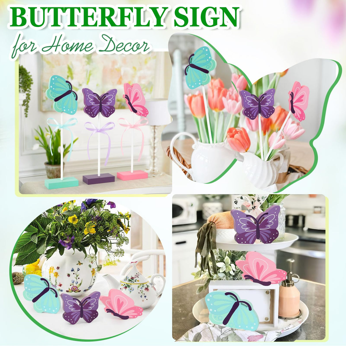 Hedeey multi-use tray decor suitable for home or office display.