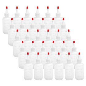 Hedume 30-pack bottles with red tip cap and measurement for precise dosing.