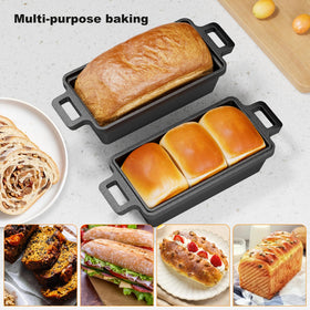 Heimekite easy-release loaf pan highlights user-friendly cleaning and care