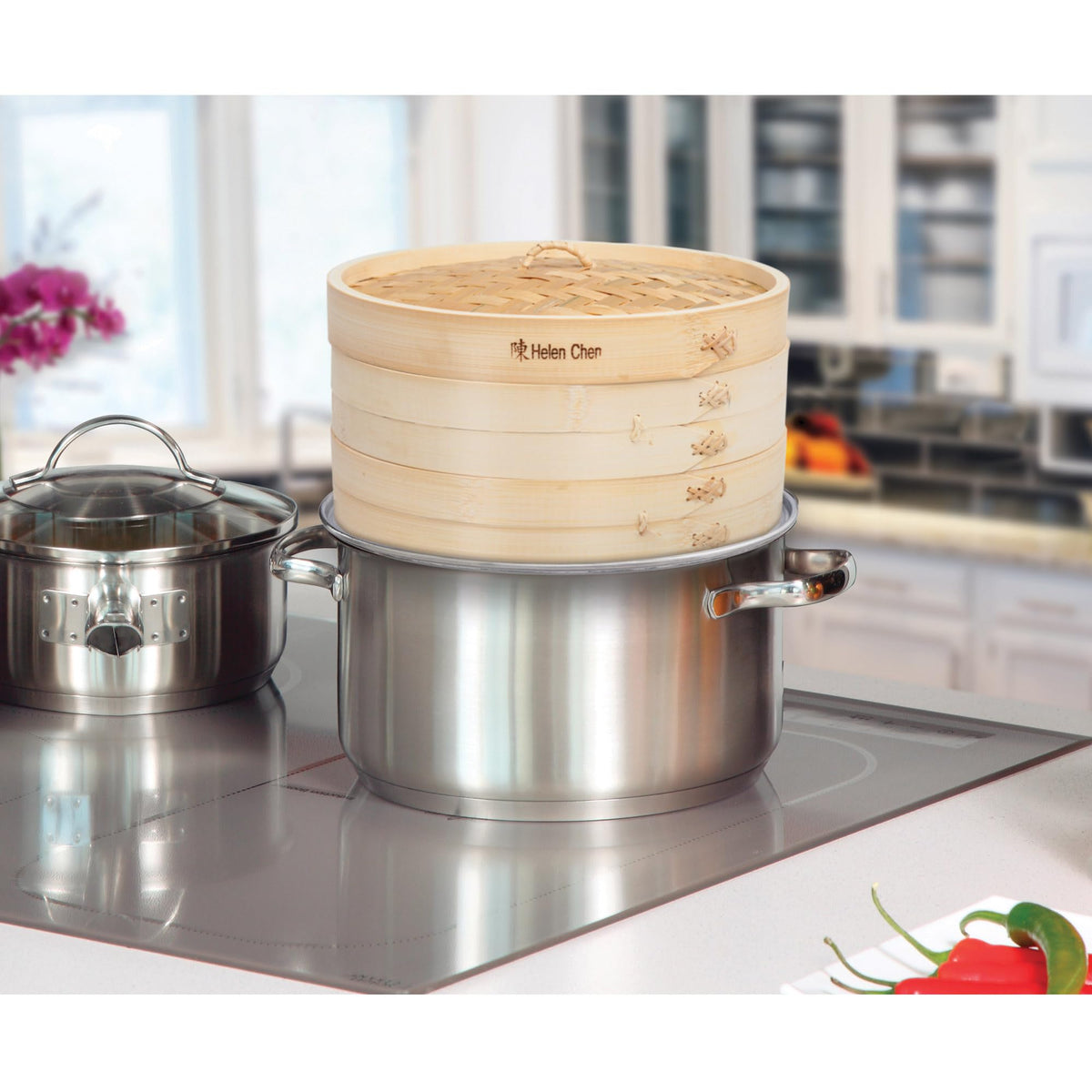 Helen's Asian Kitchen bamboo steamer meat tender results