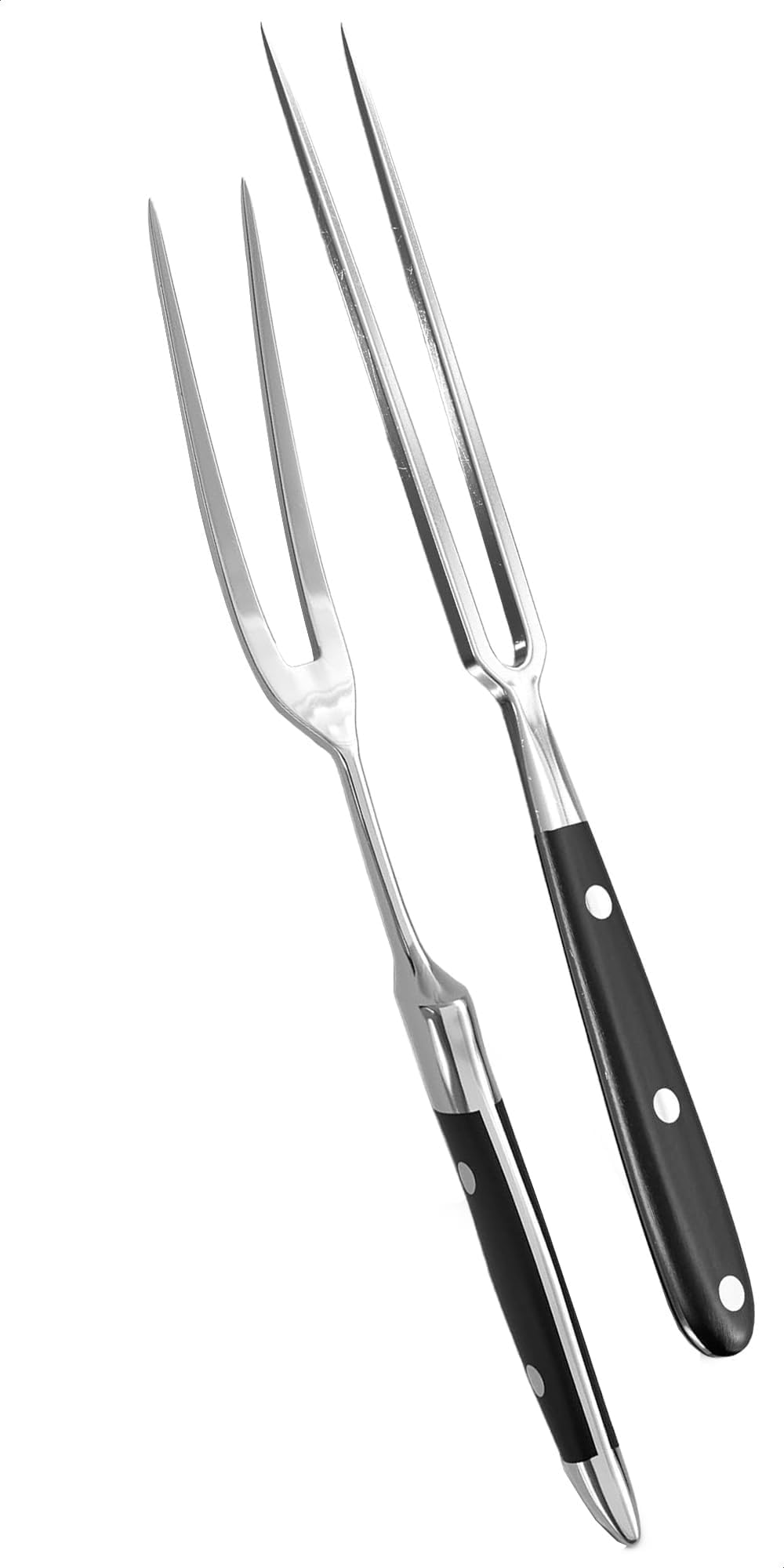 HELVETIOS carving fork for meat with 11.8-inch stainless steel for secure carving.