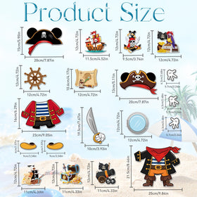 HemerVows interchangeable pirate outfits allow kids to mix and match during vacation.