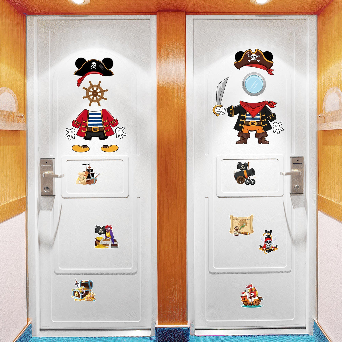HemerVows strong magnetic hold keeps door signs secure throughout travel.