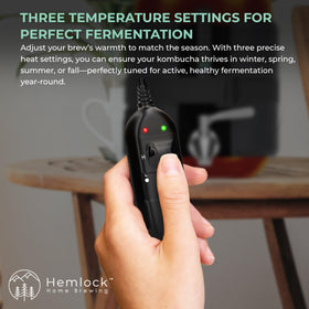 Hemlock Home Brewing 120V North American design powering reliable fermentation