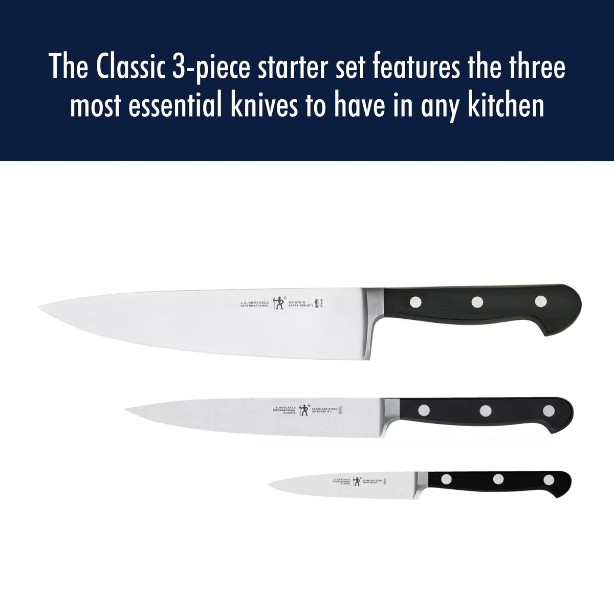 HENCKELS Classic 6-inch Utility Knife for mid-size prep tasks.