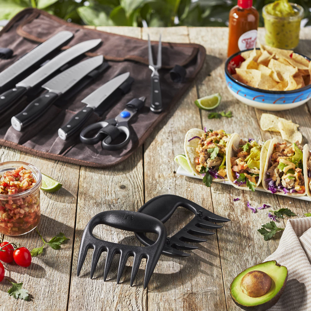 Henckels Forged Accent 10-inch rib knife for clean rib separation