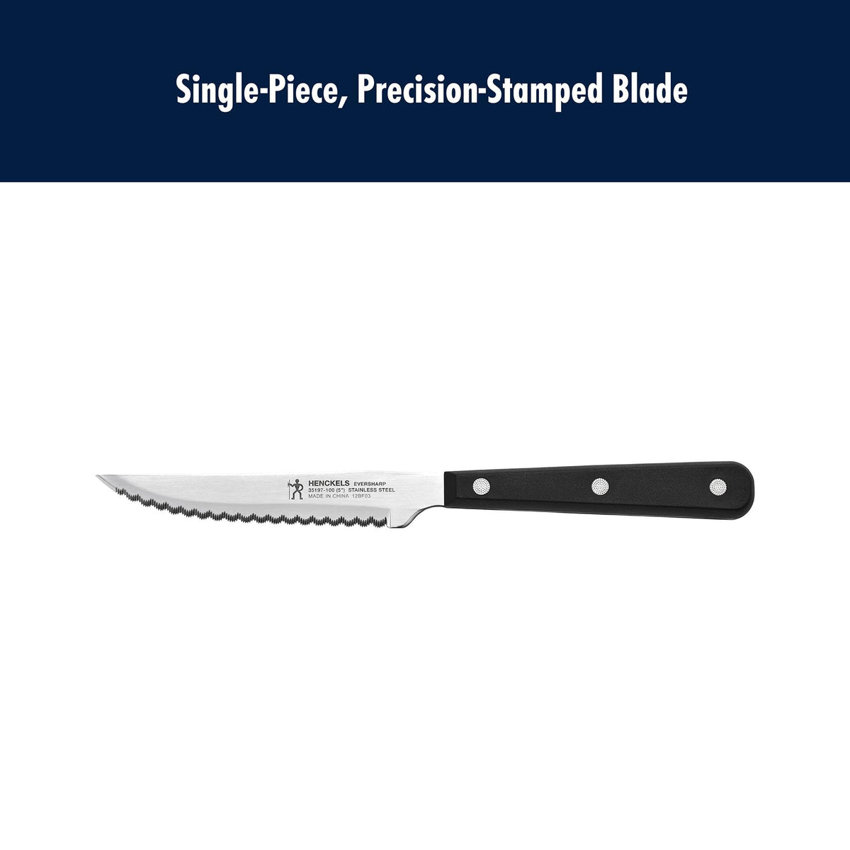 HENCKELS eight-piece steak knife set gift-ready packaging