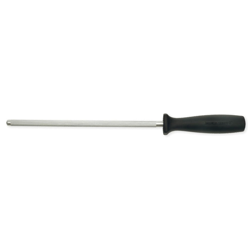 Henckels 9-inch sharpening steel honing rod for blade edge maintenance.