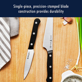 HENCKELS Solution 8-inch chef knife for clean, effortless food prep.