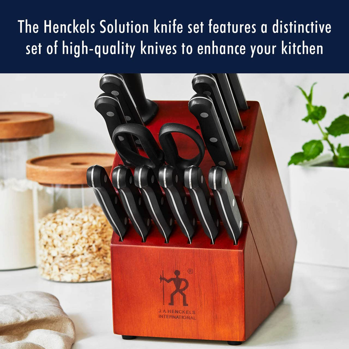 HENCKELS Solution 5-inch serrated utility knife for crusts and bread