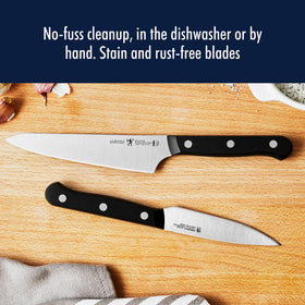 Henckels 5-inch serrated utility knife ideal for sandwich prep.