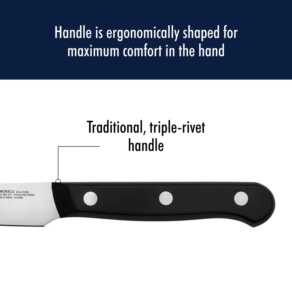 Henckels 6-inch utility knife ready for versatile everyday tasks.