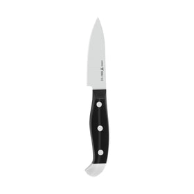HENCKELS Statement 3in knife blade closeup shows razor-sharp edge for precise cuts
