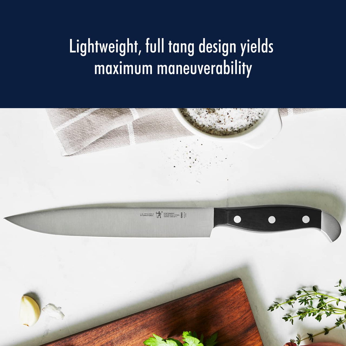 Henckels Statement 5.5-inch boning knife precise trimming for meat.