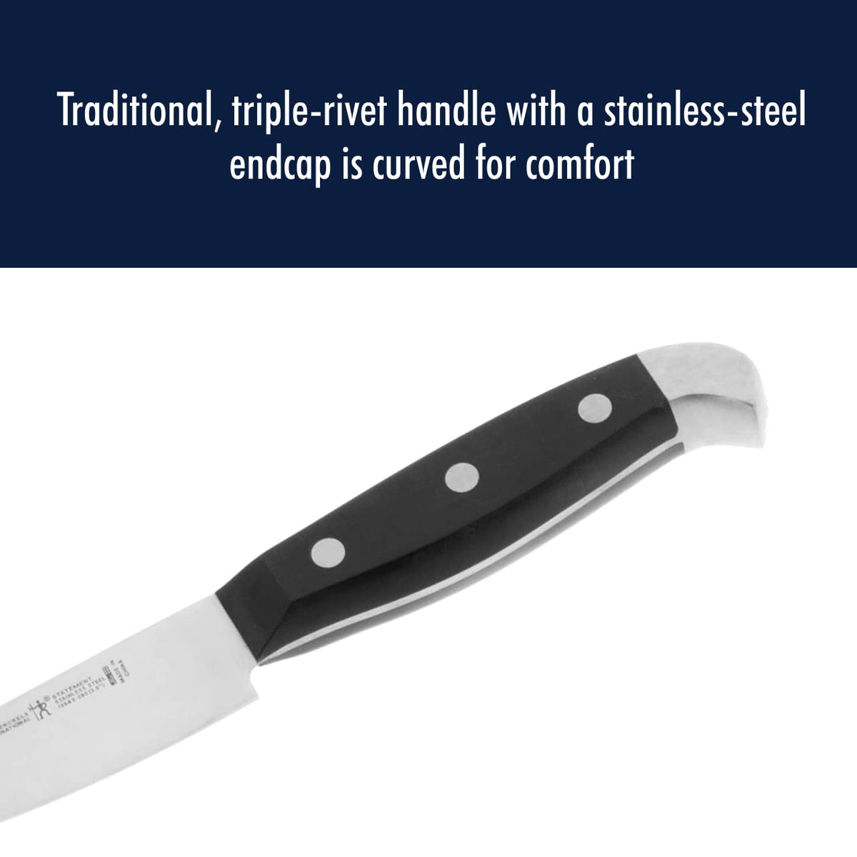 Henckels Statement 5 inch serrated knife handles sausages smoothly.
