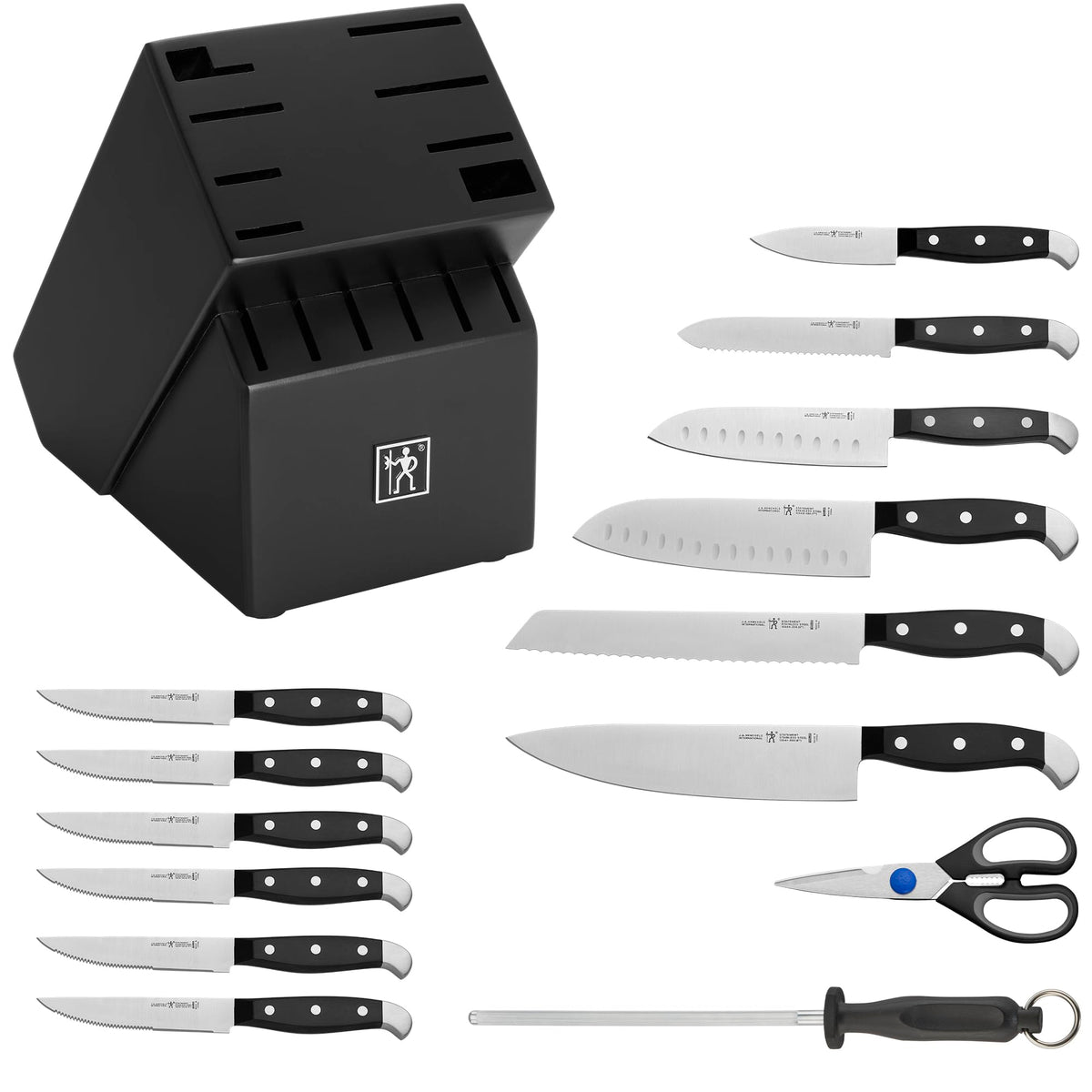 Henckels Statement 8-inch chef knife for chopping herbs and vegetables.