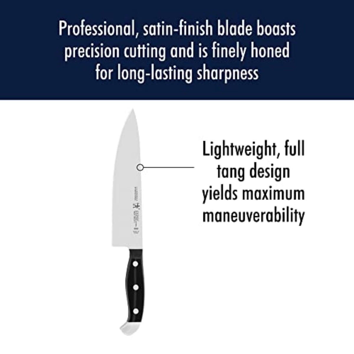 HENCKELS Statement endcap design adds finishing touch and stability