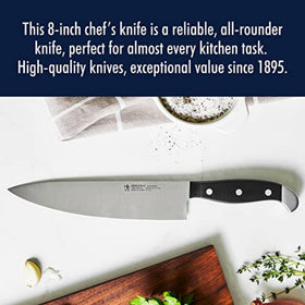 HENCKELS Statement full-tang stainless blade offering balanced knife control