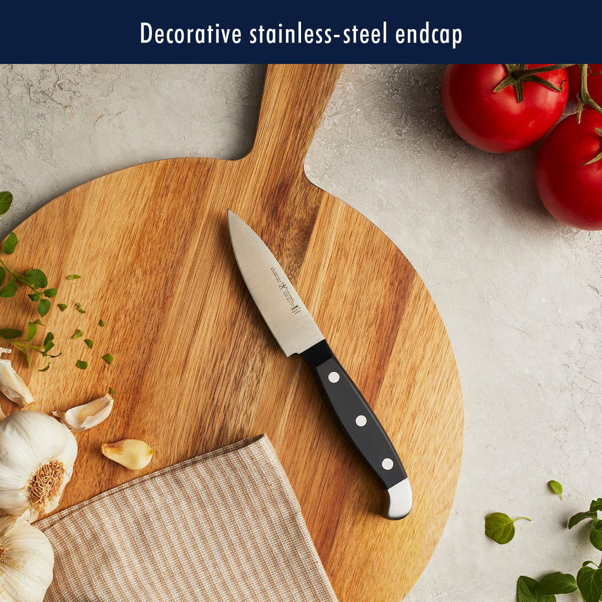 HENCKELS Statement hardwood block securely storing knives